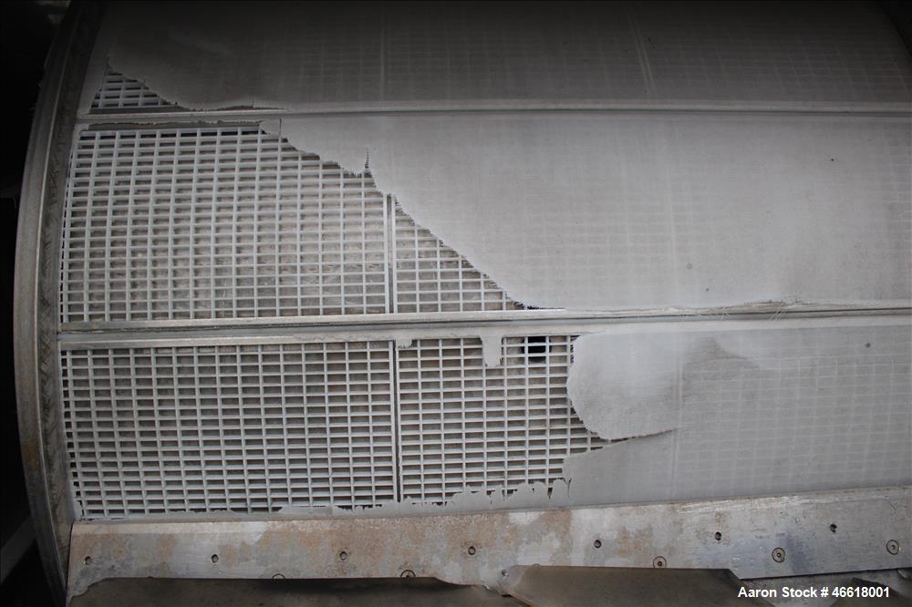 Used Filtration Services Limited RotoVac Rotary Vacuum Filter, 316 Stainless St