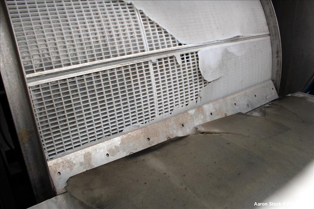 Used Filtration Services Limited RotoVac Rotary Vacuum Filter, 316 Stainless St