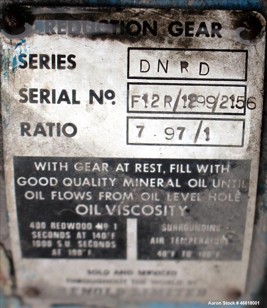 Used Filtration Services Limited RotoVac Rotary Vacuum Filter, 316 Stainless St