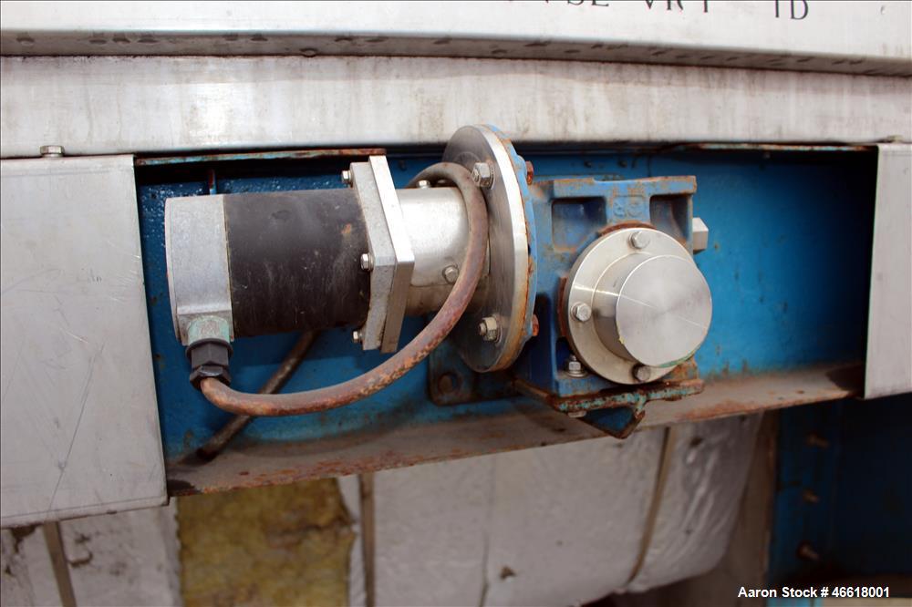 Used Filtration Services Limited RotoVac Rotary Vacuum Filter, 316 Stainless St