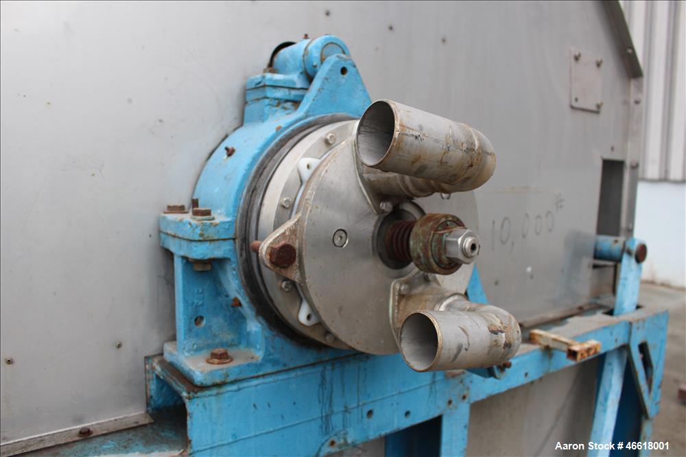Used Filtration Services Limited RotoVac Rotary Vacuum Filter, 316 Stainless St