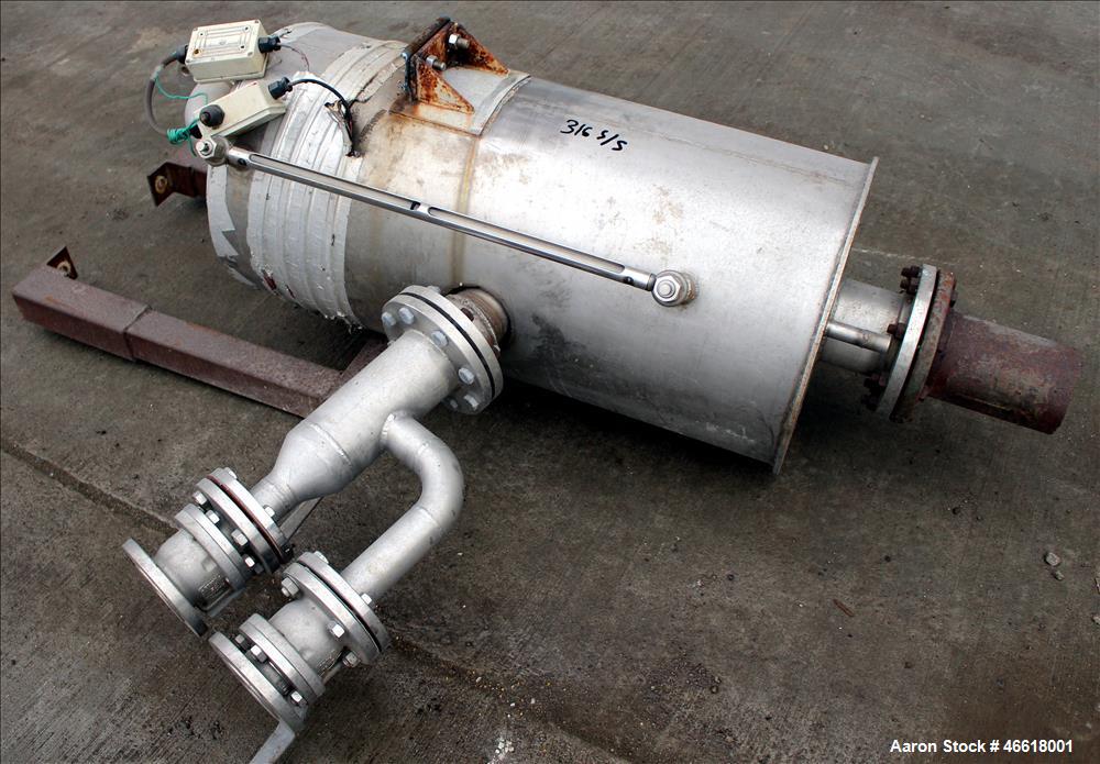 Used Filtration Services Limited RotoVac Rotary Vacuum Filter, 316 Stainless St