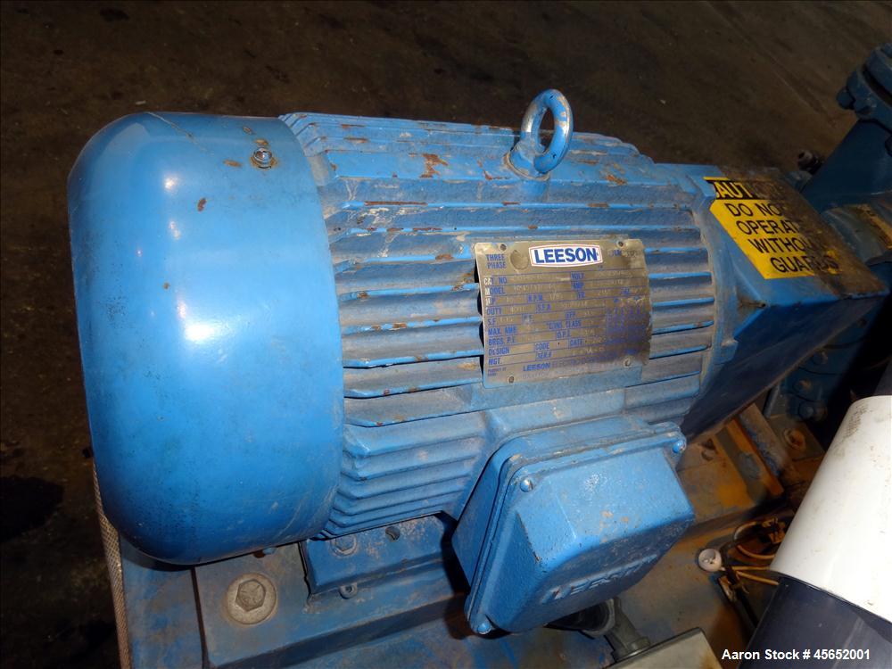 Used Great Lakes Environmental Rotary Drum Vacuum Filter, 301 stainless steel drum. Approximately 37.7 square feet filter area. 36" Diameter x 48" face drum. Includes a stainless steel bottom holding...
