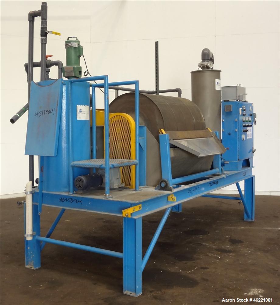 Used Great Lakes Environmental Rotary Drum Vacuum Filter
