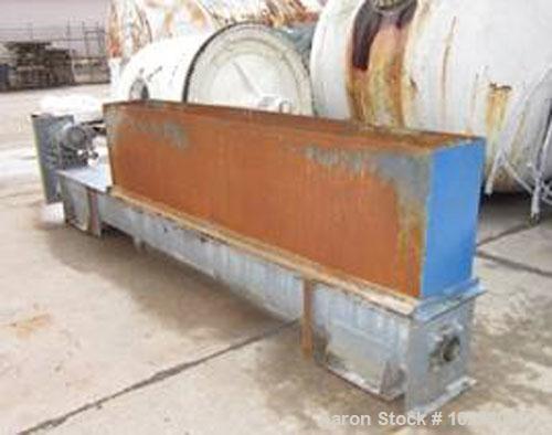 Used Komline Sanderson Rotary Vacuum Precoat Filter System, Model KS-1-585, Carbon Steel.Approximately 72" diameter drum x 96" long.Spray wash bar on the back side.Equipped with a Sihi vacuum pump dr...