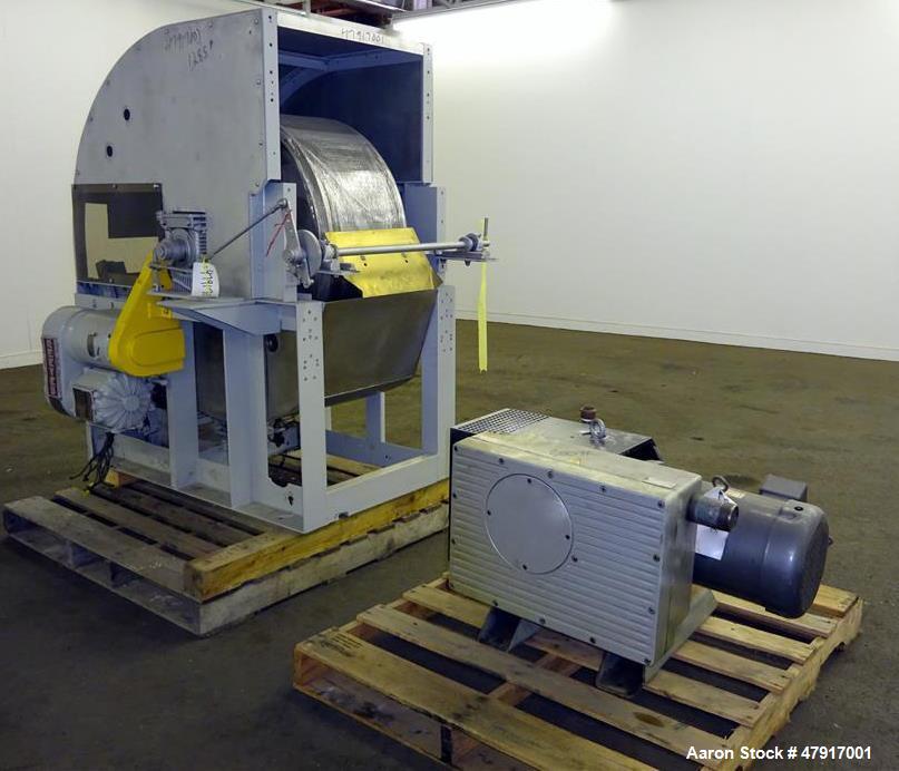 Used Komline-Sanderson Rotary Vacuum Filter 316 Stainless Steel.