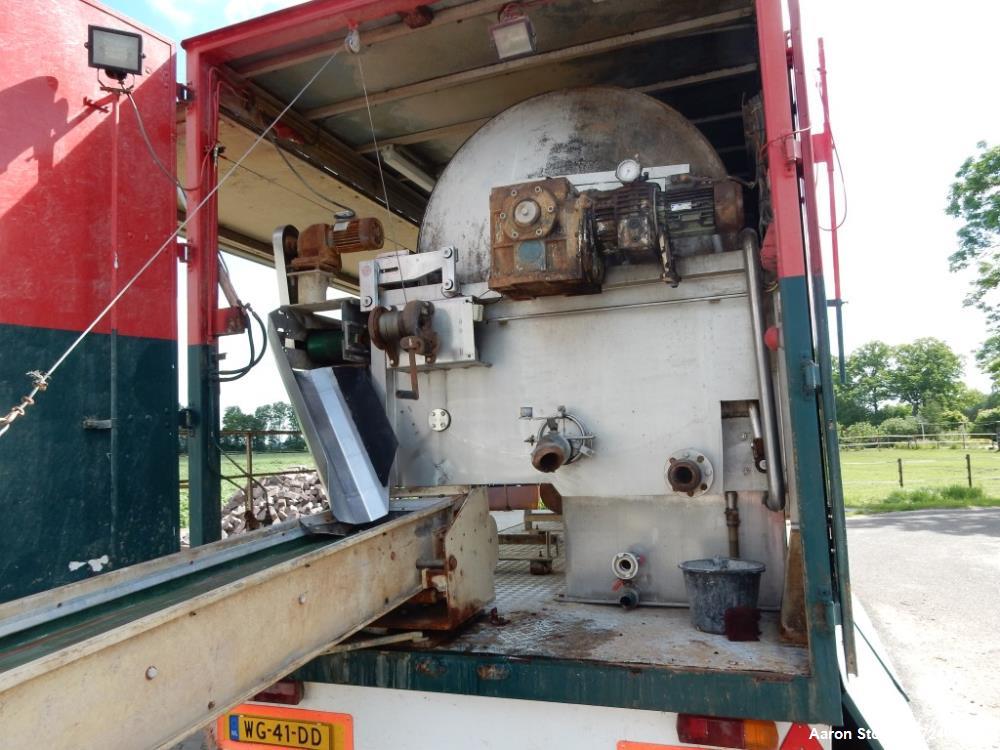 Used Nivoba Engineering Type FS Mobile Trailer Mounted Rotary Vacuum Filter