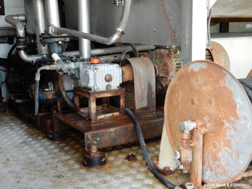 Used Nivoba Engineering Type FS Mobile Trailer Mounted Rotary Vacuum Filter