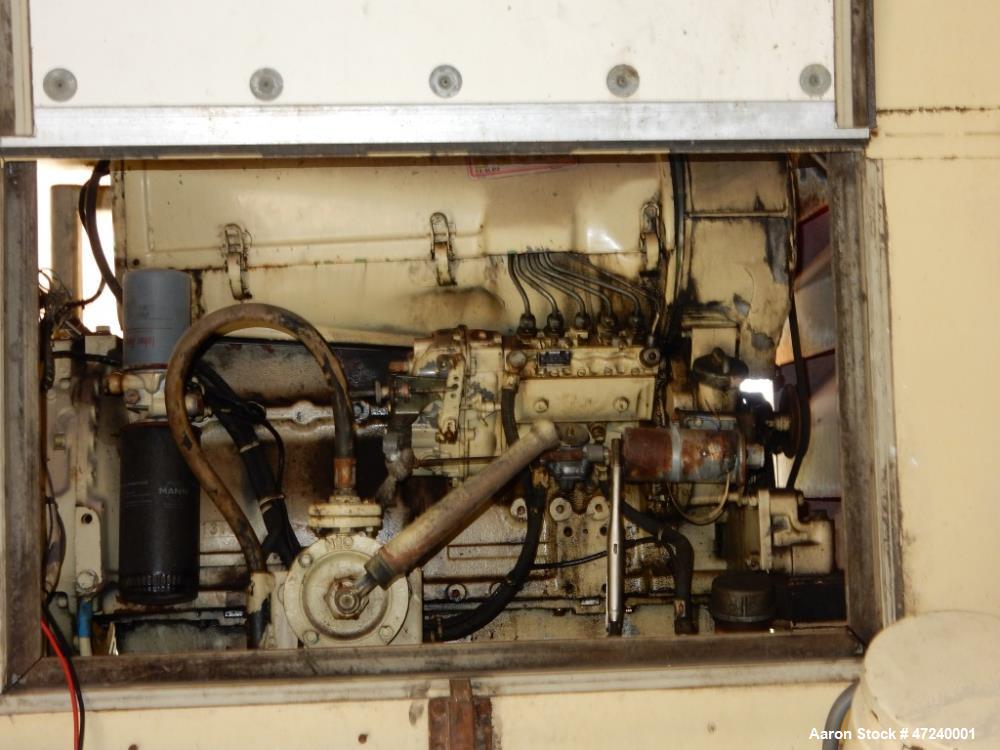 Used Nivoba Engineering Type FS Mobile Trailer Mounted Rotary Vacuum Filter
