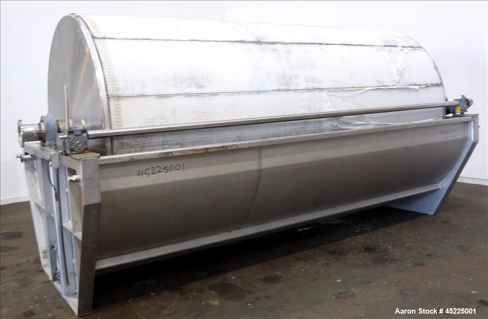 Used TMCI Padovan Taylo Pre-Coat Rotary Vacuum Filter