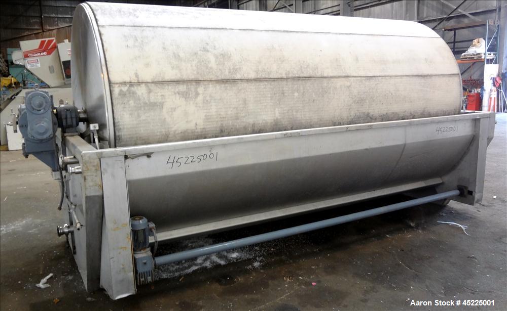 Used TMCI Padovan Taylo Pre-Coat Rotary Vacuum Filter