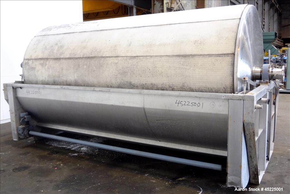 Used TMCI Padovan Taylo Pre-Coat Rotary Vacuum Filter
