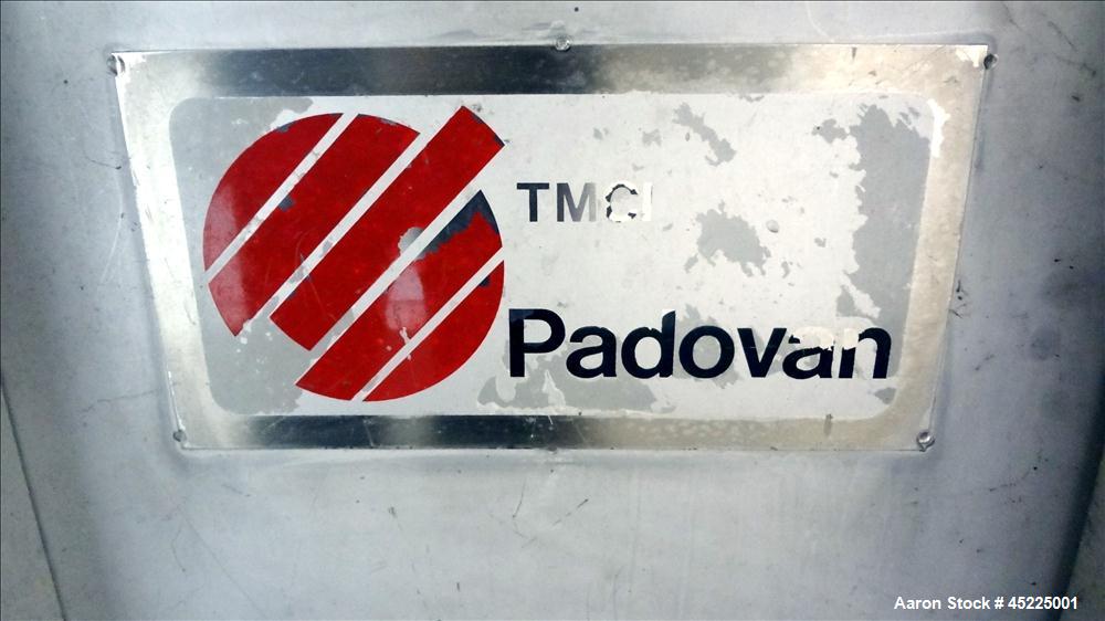 Used- TMCI Padovan Taylo Pre-Coat Rotary Vacuum Filter