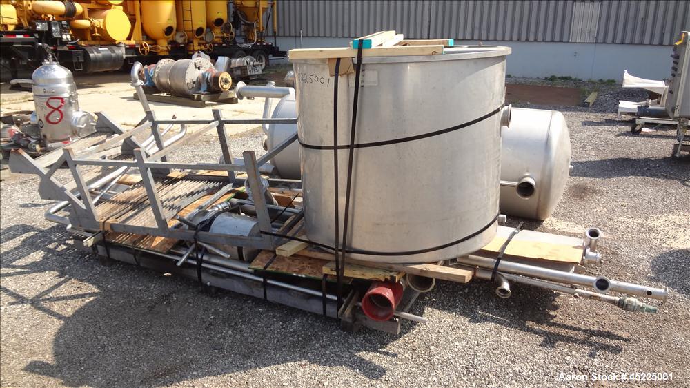 Used TMCI Padovan Taylo Pre-Coat Rotary Vacuum Filter