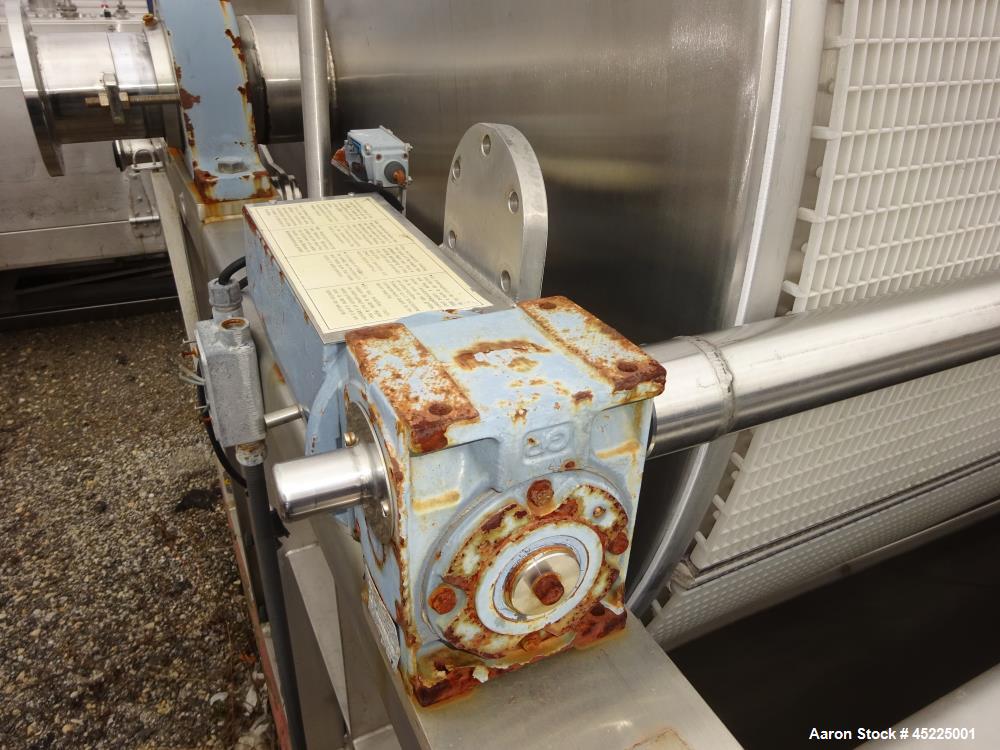Used TMCI Padovan Taylo Pre-Coat Rotary Vacuum Filter