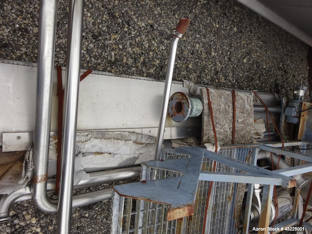 Used TMCI Padovan Taylo Pre-Coat Rotary Vacuum Filter