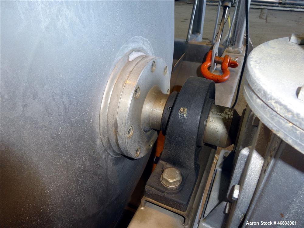 Used Spadoni Rotary Vacuum Filter, Model ASSO 15, 161 Square Feet