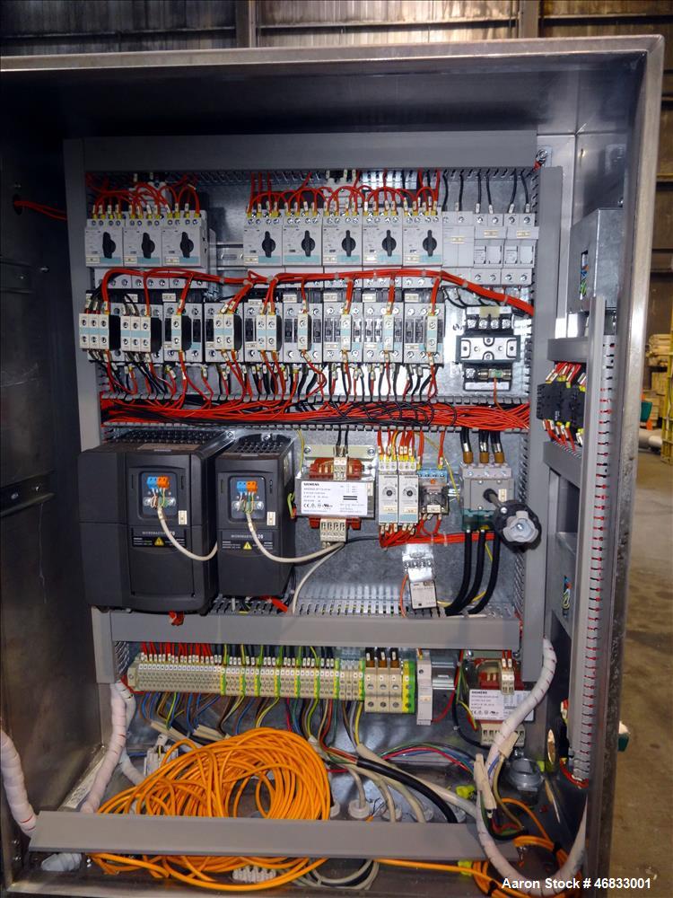 Used Spadoni Rotary Vacuum Filter, Model ASSO 15, 161 Square Feet