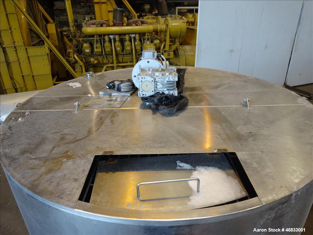Used Spadoni Rotary Vacuum Filter, Model ASSO 15, 161 Square Feet