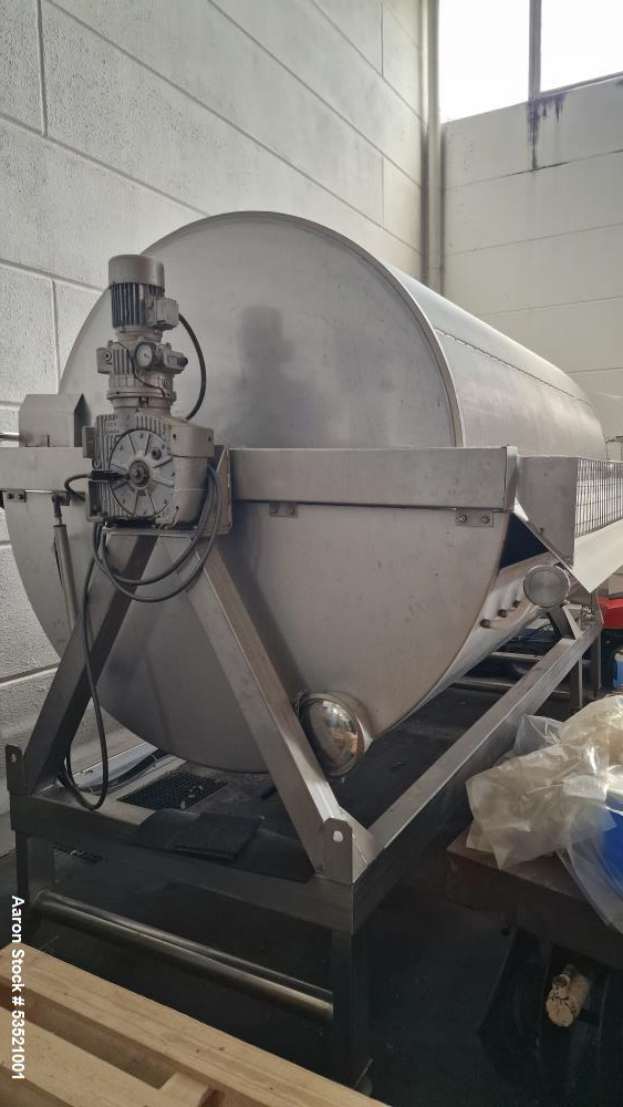 Used TMCI Padovan TAYLO 15 Vacuum Filtration System – 161 Sq Ft, Stainless Steel