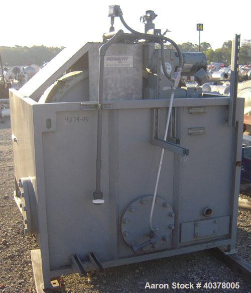Used Permutit/Zurn Industries Micromatic Rotary Vacuum Filter