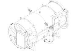  Alar Auto-Vac Rotary Vacuum Filter System, Model 340. Nominal filtering area 37.7 square feet. Drum...