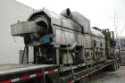 Used Rotary Drum Washer. MEA Model #490 3 stage rotary drum washer designed for continuous de-phosphating of fasteners prior to heat treatment.  Unit is fabricated entirely of stainless steel and has...