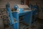 Used Alar Rotary Vacuum Filter, Auto-Vac 230 with receiver, type 1A recirculation system, Carbon Steel construction. Filter Aid economizer, vacuum pump, automatic wash down and shut off. Drum is 2 fo...