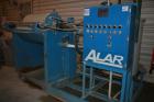 Used Alar Rotary Vacuum Filter, Auto-Vac 230 with receiver, type 1A recirculation system, Carbon Steel construction. Filter Aid economizer, vacuum pump, automatic wash down and shut off. Drum is 2 fo...