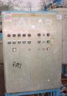 USED: Alar Engineering Corp rotary drum pre-coat, auto-vac, vacuumfilter. With 3' diameter x 6' face drum rated at 56.5 square feet offiltration surface. Stainless steel drum with advancing knivedisc...