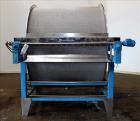 Used Alfa Laval Rotary Vacuum Filter, Type Lundinfilter TF-8M2. 81.76 Square feet (8m2) filtration area. 304 Stainless steel drum, approximately 70