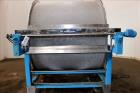 Used Alfa Laval Rotary Vacuum Filter, Type Lundinfilter TF-8M2. 81.76 Square feet (8m2) filtration area. 304 Stainless steel drum, approximately 70