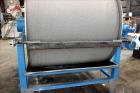 Used Alfa Laval Rotary Vacuum Filter, Type Lundinfilter TF-8M2. 81.76 Square feet (8m2) filtration area. 304 Stainless steel drum, approximately 70