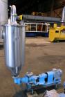 Used Alfa Laval Rotary Vacuum Filter, Type Lundinfilter TF-8M2. 81.76 Square feet (8m2) filtration area. 304 Stainless steel drum, approximately 70