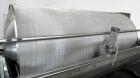Used Della Toffola Rotary Vacuum Filter, 107 Square Feet (10 square meter) Filter Area, Model EC 10. 304 Stainless Steel. 46.8” Diameter x 93.6” straight side (1200 mm x 2500 mm straight side) filter...
