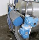 Used Della Toffola Rotary Vacuum Filter, 107 Square Feet (10 square meter) Filter Area, Model EC 10. 304 Stainless Steel. 46.8” Diameter x 93.6” straight side (1200 mm x 2500 mm straight side) filter...