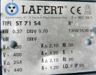 Used Della Toffola Rotary Vacuum Filter, 107 Square Feet (10 square meter) Filter Area, Model EC 10. 304 Stainless Steel. 46.8” Diameter x 93.6” straight side (1200 mm x 2500 mm straight side) filter...