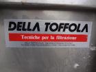 Used Della Toffola Rotary Vacuum Filter, Model V2.5