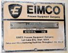 Used- Eimco Rotary Vacuum Filter, 304 Stainless Steel, Approximate 603 Square Fe