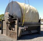 Used Eimco Sanitary Eimcobelt Rotary Vacuum Filter, 376 Square Feet Filter Area, Carbon Steel. Drum 144’’ diameter x 120’’ face, variable submergence. Drum driven by a 3 hp, 3/60/230/460 volt, 1755 r...
