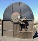 Used Eimco Sanitary Eimcobelt Rotary Vacuum Filter, 376 Square Feet Filter Area, Carbon Steel. Drum 144’’ diameter x 120’’ face, variable submergence. Drum driven by a 3 hp, 3/60/230/460 volt, 1755 r...