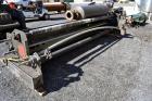 Used Eimco Sanitary Eimcobelt Rotary Vacuum Filter, 376 Square Feet Filter Area, Carbon Steel. Drum 144’’ diameter x 120’’ face, variable submergence. Drum driven by a 3 hp, 3/60/230/460 volt, 1755 r...