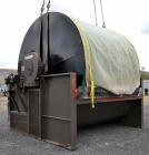 Used Eimco Sanitary Eimcobelt Rotary Vacuum Filter, 376 Square Feet Filter Area, Carbon Steel. Drum 144’’ diameter x 120’’ face, variable submergence. Drum driven by a 3 hp, 3/60/230/460 volt, 1755 r...