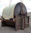 Used Eimco Sanitary Eimcobelt Rotary Vacuum Filter, 376 Square Feet Filter Area, Carbon Steel. Drum 144’’ diameter x 120’’ face, variable submergence. Drum driven by a 3 hp, 3/60/230/460 volt, 1755 r...