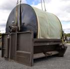 Used Eimco Sanitary Eimcobelt Rotary Vacuum Filter, 376 Square Feet Filter Area, Carbon Steel. Drum 144’’ diameter x 120’’ face, variable submergence. Drum driven by a 3 hp, 3/60/230/460 volt, 1755 r...