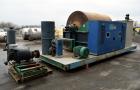 Used Eimco Pre-Coat Rotary Vacuum Filter, Approximate 150 Square Feet Filter Area, Carbon Steel. Drum 6 diameter x approximate 8 face driven by a 3/4hp, 3/60/208-230/460 volt, 1725 rpm Speed-Trol var...