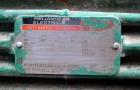 Used Eimco Pre-Coat Rotary Vacuum Filter, Approximate 150 Square Feet Filter Area, Carbon Steel. Drum 6 diameter x approximate 8 face driven by a 3/4hp, 3/60/208-230/460 volt, 1725 rpm Speed-Trol var...
