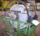 Used Filtration Engineers Rotary Vacuum Drum Filter, 9.4 Square Feet Filter Area, Model 3X1, 316 Stainless Steel. Drum 36 diameter x 12 long. Drum driven by an approximate 1hp variable speed motor. S...