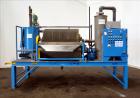 Used Great Lakes Environmental Rotary Drum Vacuum Filter, 301 Stainless Steel D