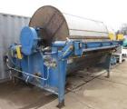 Used- Carbon Steel Komline Sanderson Rotary Vacuum Precoat Filter System, Model KS-1-585